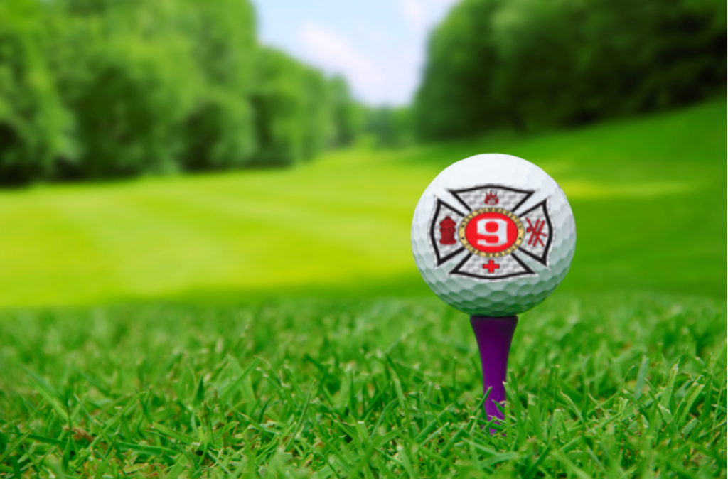 Golf Ball with WDFD Logo